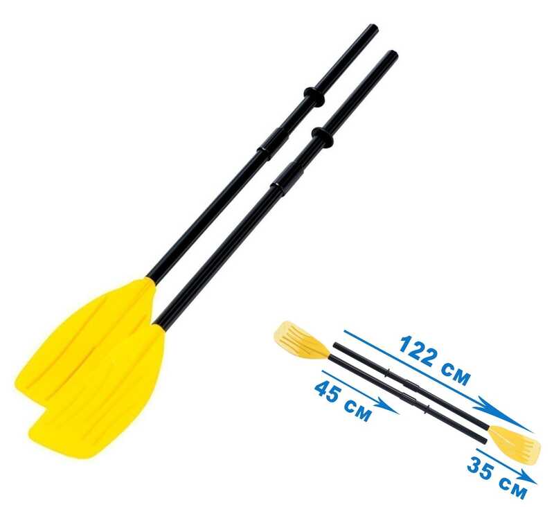 Intex Весла 59623 (6) пластикові, 122см
