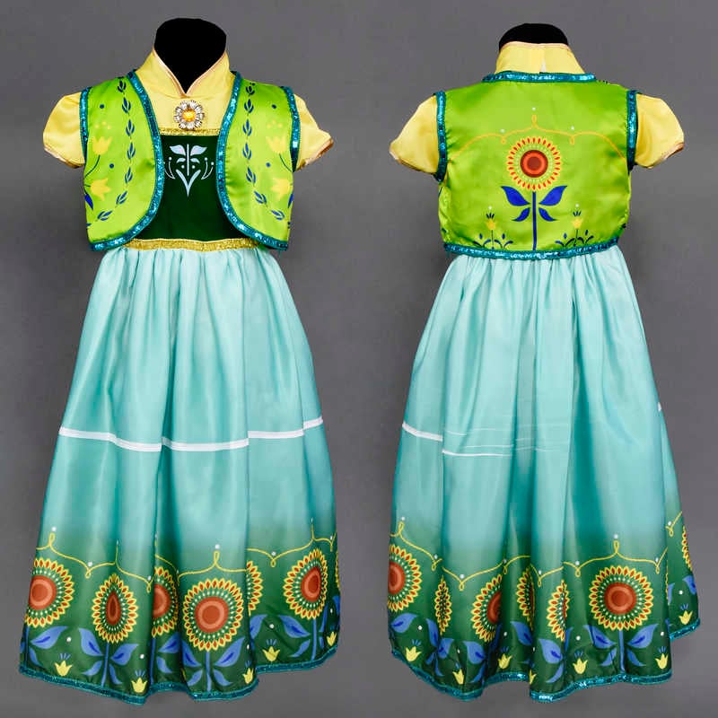 Карнавальний костюм С 23001 (120) "Принцеса Ганна" розмір - "М", зріст - 120см