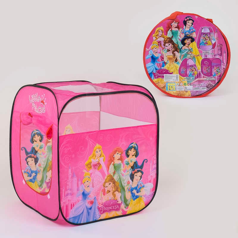 Палатка дитяча Принцеси Дісней 8008 Р (48/2) 72 х 72 х 92 см, у сумці