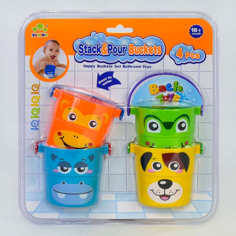 Набір для купання Відерця SL 87024 (60) на листі