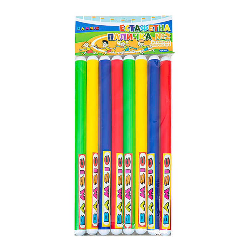 гр Естафетна паличка 0357 (28) у наборі 8 шт, "BAMSIC"