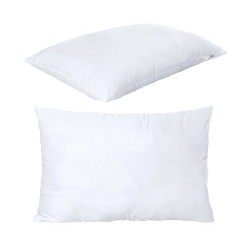 гр Подушка "White" біла 50 * 70 см 40200202 (1) мікрофібра, "Homefort"