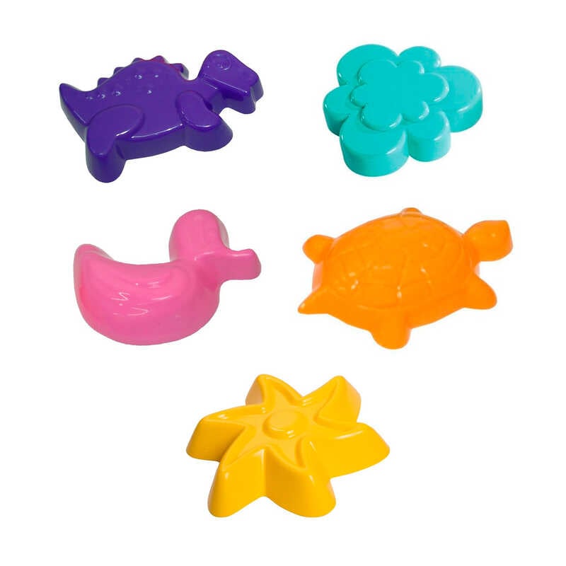 гр Формочка для піску 39645 (90) "Tigres" 5 цветов, 1шт в сетке