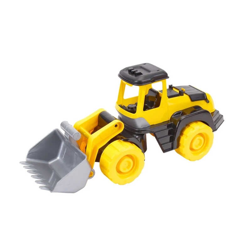 гр Трактор 6887 (6) "Technok Toys", інерція, рухливе навісне обладнання, регулювання коліс, в сітці