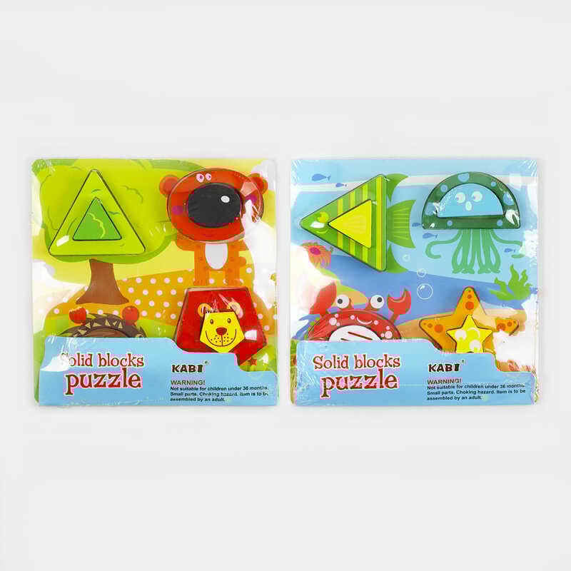 Дерев'яна гра C 47944 (96) геометричний сортер, платформа, 8 деталей, в коробці