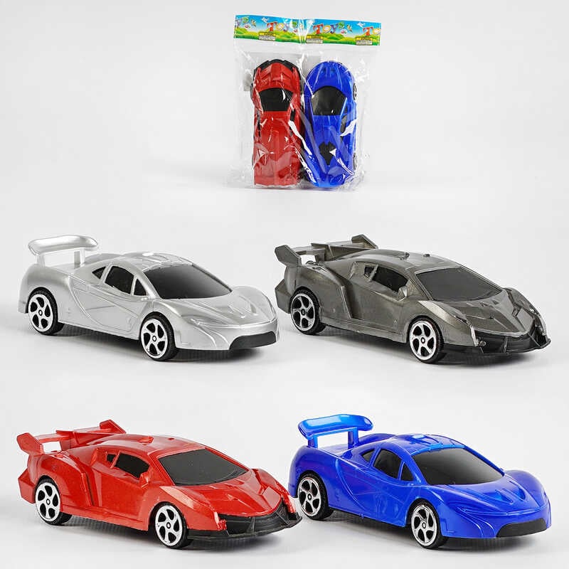 Набір машин 877-23 (720/2) 2шт у пакеті, 4 кольори 