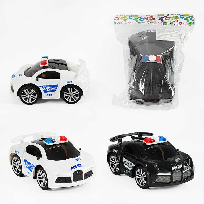 Машина 12017-5 (240/2) "Поліція", 2 кольори, інерція, 17 см, у пакеті