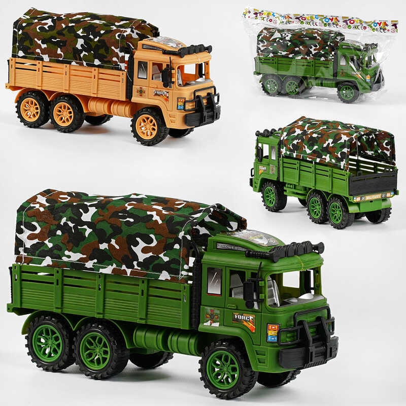 Машина C 79 (72/2) 2 види, військова вантажівка, інерція,  в пакеті