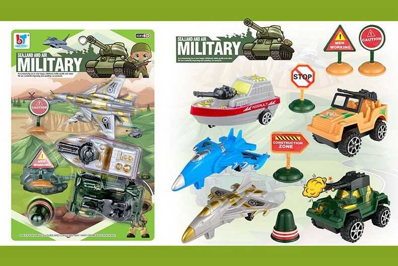 Набір машин 08-34 (96/2) 3 машинки, аксесуари, інерція, на листі