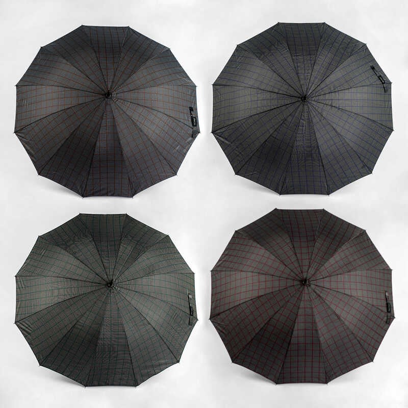 Парасолька C 55065 (48) 4 види, напівавтомат, d=115 см, в пакеті, ВИДАЄТЬСЯ ТІЛЬКИ МІКС ВИДІВ