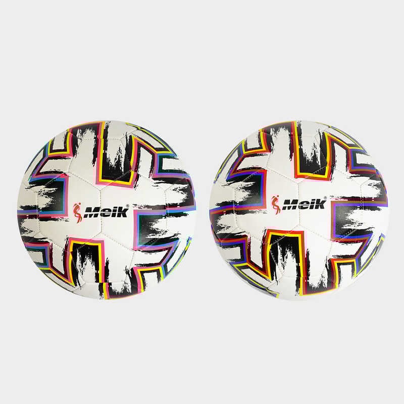 М`яч футбольний C 55981 (60) 2 види, вага 310-330 грамів, м`який PVC, гумовий балон, розмір №5