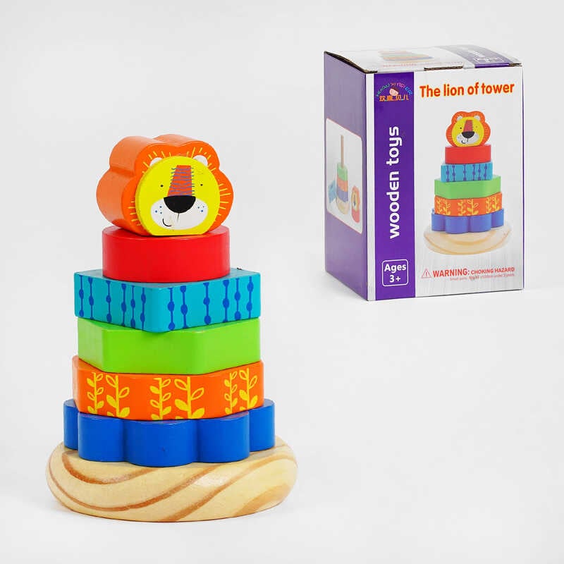 Пірамідка C 56067 (32) "Левеня", в коробці