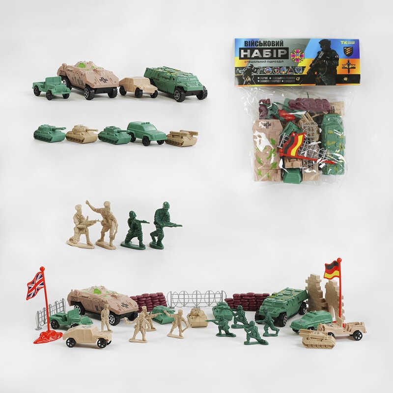 Комбат TK 56369 (144/2) "TK Group", зброя, техніка, захисні споруди, солдати, у пакеті