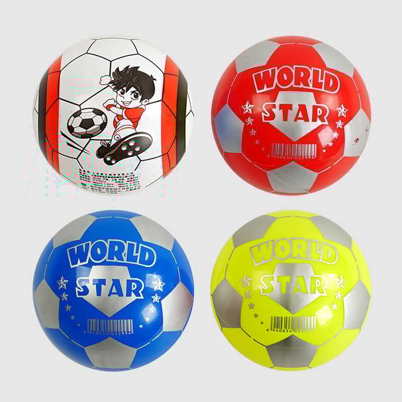 М`яч гумовий С 56684 (800) 4 види, 40 грамів, діаметр: 8.5 см, у пакеті, ВИДАЄТЬСЯ ТІЛЬКИ МІКС ВИДІВ