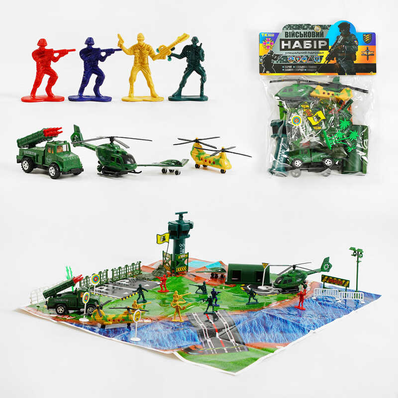 Комбат TK - 45309 (72/2) “TK Group”, “Спеціальний підрозділ”, зброя, солдати, техніка, декорації, в пакеті