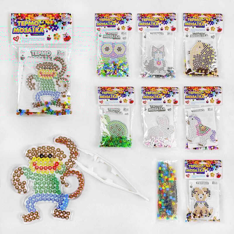 гр Термомозаїка 98340 (120/2) "4FUN Game Club", 8 видів, ВИДАЄТЬСЯ ТІЛЬКИ МІКС ВИДІВ 