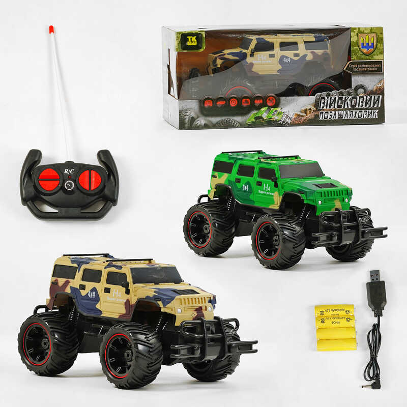 Джип на радіокеруванні TK 5066-88 (18) “TK Group”, 2 кольори, пульт 27 MHz, батарейки перезаряджаються, в коробці
