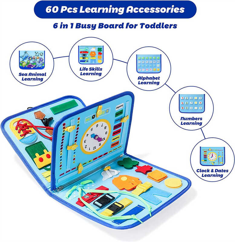 Логічна папка С 60512 (50) липучки, пальчикові ігри, фетрові елементи, у пакеті