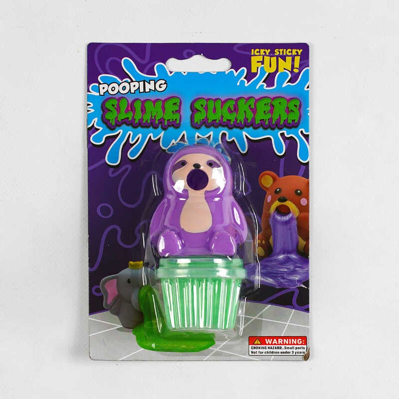 Гра антистрес С 61119 (192) 1шт, "Лінивець", лизун, на листі