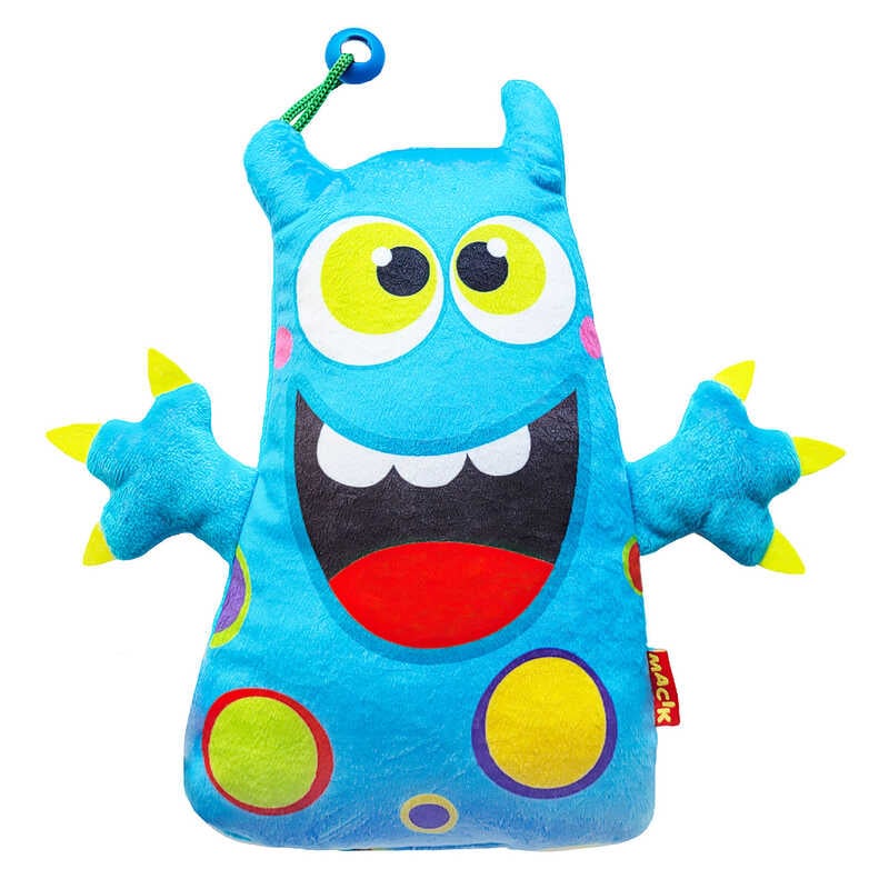 гр Іграшка м’яко набивна МС 090102-06 "Монстрик" колір блакитний (10) "Масік", висота 31 см