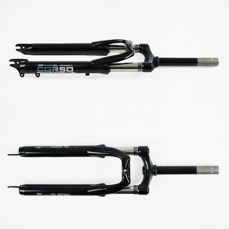 Вилка амортизаційна Weiyi 26128 (10) для спортивних велосипедів 26``, без перемикача