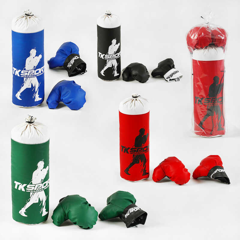 гр Боксерський набір МАЛИЙ (1)  Б44144 , 4 кольори, "TK Sport", висота-42 см, ВИДАЄТЬСЯ ТІЛЬКИ МІКС ВИДІВ