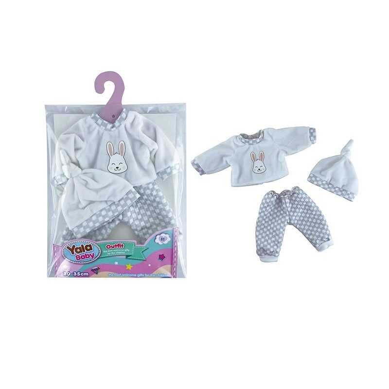 Одяг для ляльок YLC 235 G (120) кофтинка, штанці, шапочка, в пакеті
