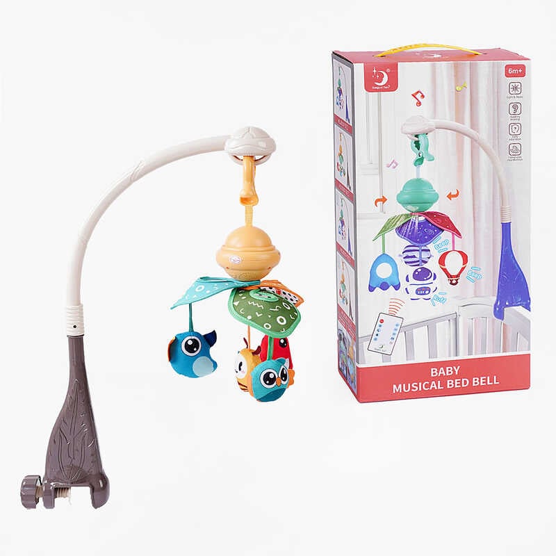 Карусель HL 2020-76 (18/2) підсвічування, колискова мелодія, автоматичне обертання, в коробці