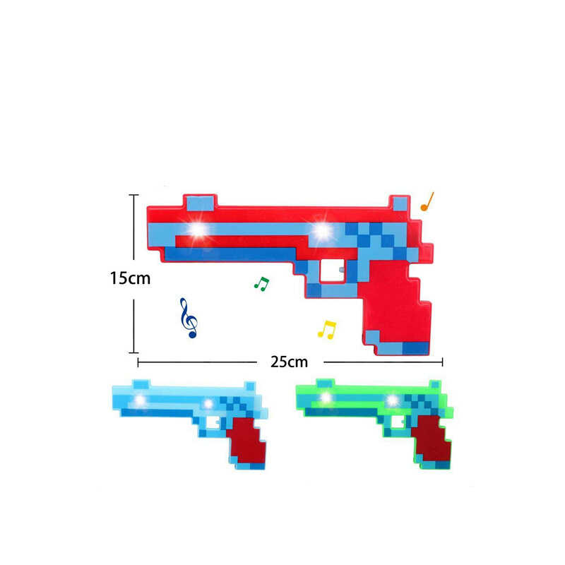 Пістолет 0223-1 (240) 3 види, звук, підсвічування, у пакеті, ВИДАЄТЬСЯ ТІЛЬКИ МІКС ВИДІВ