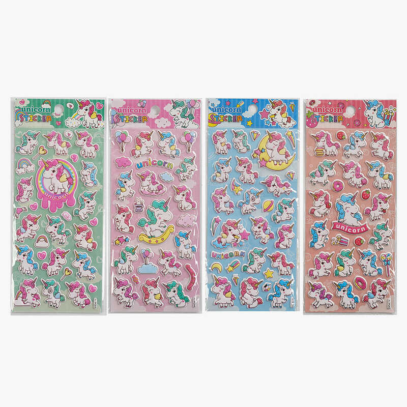 Наліпки C 60548 (2000) об’ємні, в пакеті, ЦІНА ЗА 1 ШТУКУ, ВИДАЄТЬСЯ МІКС