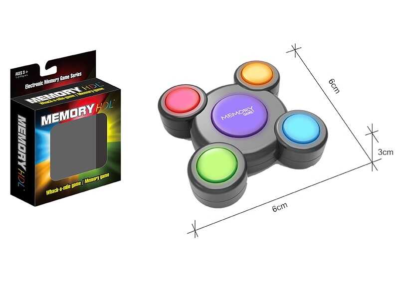 Меморі гра G 99-5 B (576) кольорове підсвічування, звуковий супровід, в коробці