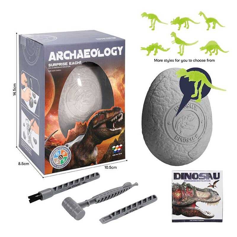 Розкопки 701-1 (54) інструменти, гіпсовий брикет, буклет англійською мовою, в коробці