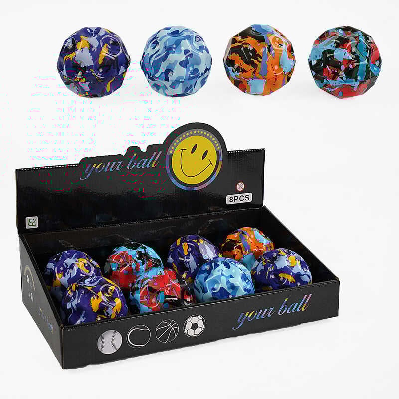 М`яч "Гравіті бол" C 66970 (18) 9 см, гравітаційний стрибунець, ЦІНА ЗА 8 ШТУК В БЛОЦІ