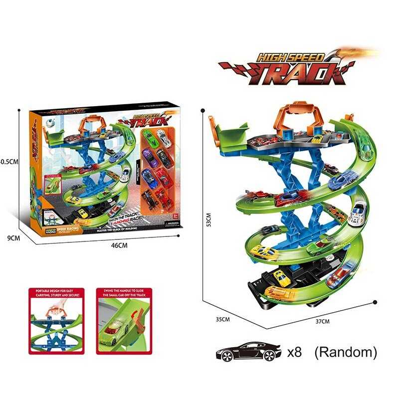 Трек 011-97 (16) 8 металопластикових машинок, в коробці