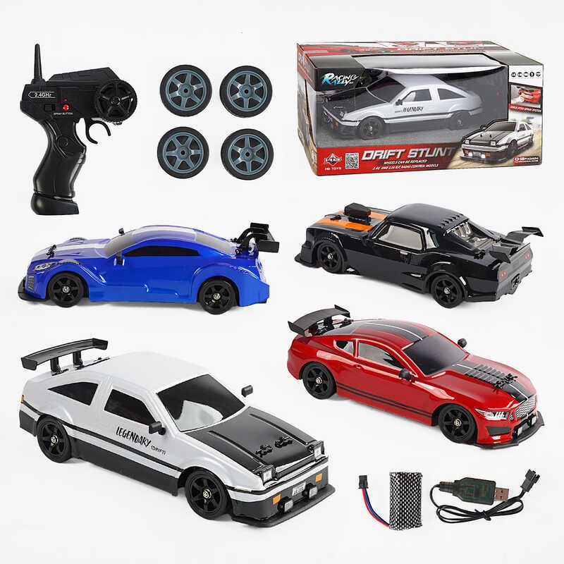 Машина на радіокеруванні SC 16 A 01/04 (12) 4 види, світло, парогенератор, 1:16, 4х4, швидкість до 18+км/год, пульт 2.4G, акум. 7.4V, в коробці, ВИДАЄТЬСЯ ТІЛЬКИ МІКС ВИДІВ