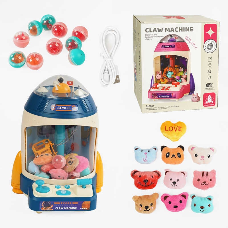 Ігровий автомат G 230 A Штрих =40092 (9) підсвічування, мелодії, на батарейках та від мережі, USB-кабель, в коробці