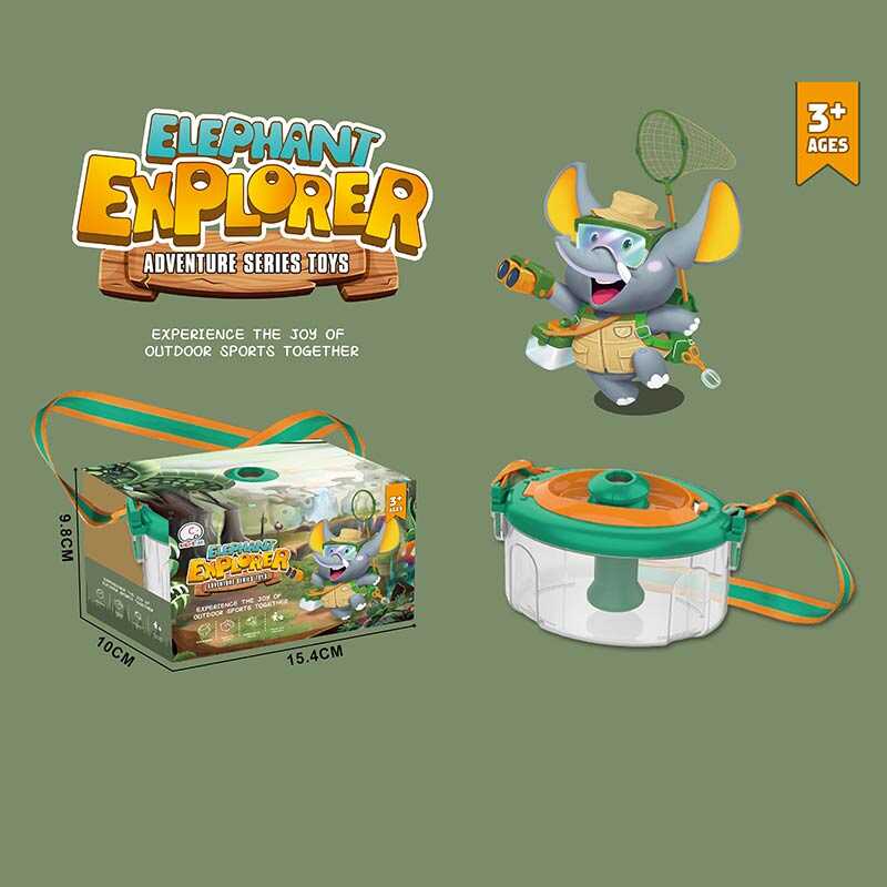 Набір дослідів JLX 6603-1 (96/2) бокс, збільшувальне скло, ремінець, в коробці