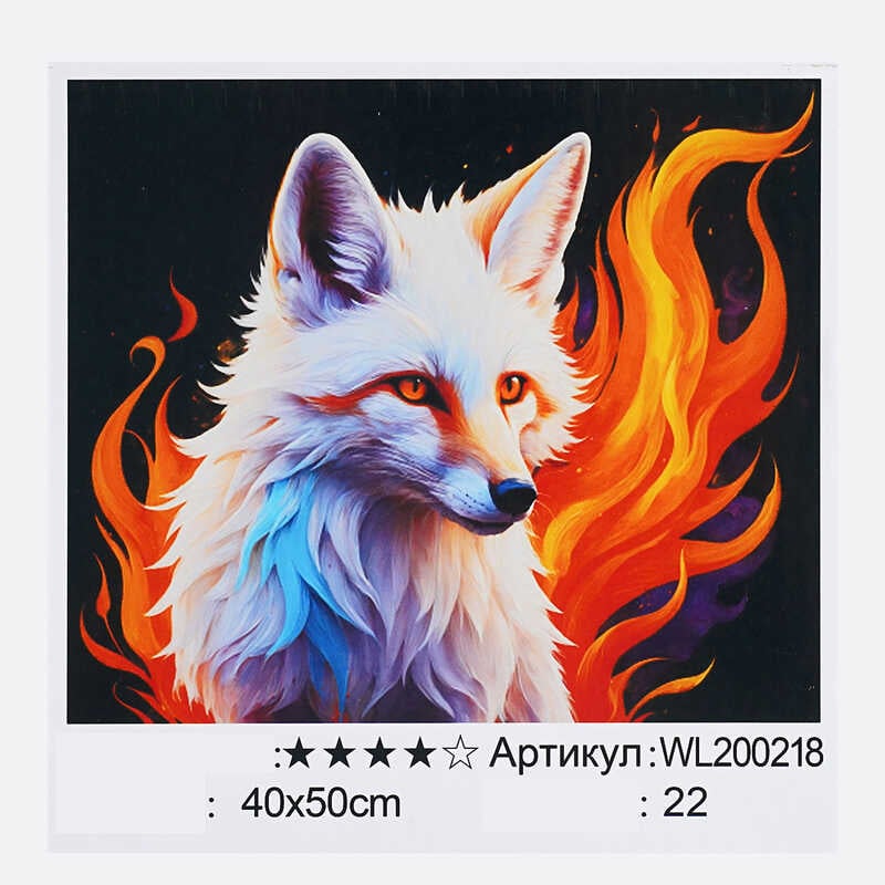 Картина за номерами WL 200218 (30) "WToys", 40х50 см, світиться у темряві, в коробці
