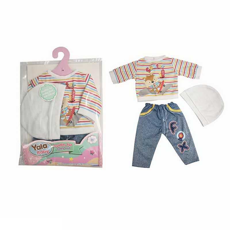 Одяг для пупса BLC 242 K (120) костюм, шапочка, для ляльок зростом 40-45 см, у пакеті