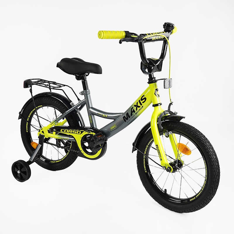 Велосипед 16" дюймів 2-х колісний "CORSO" MAXIS CL-16393  