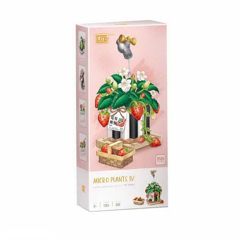 Конструктор 1284 (24) "Полуничний мінісад", 686 деталей, в коробці
