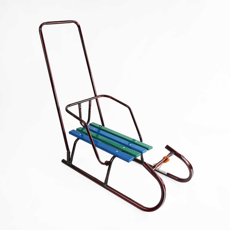 гр Сани "Сніговий баранчик" 78062 колір - бордовий (1)