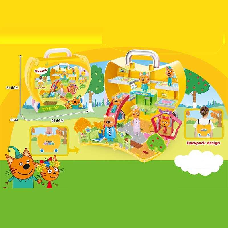 Герої M 8826 (36/2) 2 ігрові фігурки, пляжний комплекс, наліпки, у валізі, РОСІЙСЬКЕ ПАКУВАННЯ