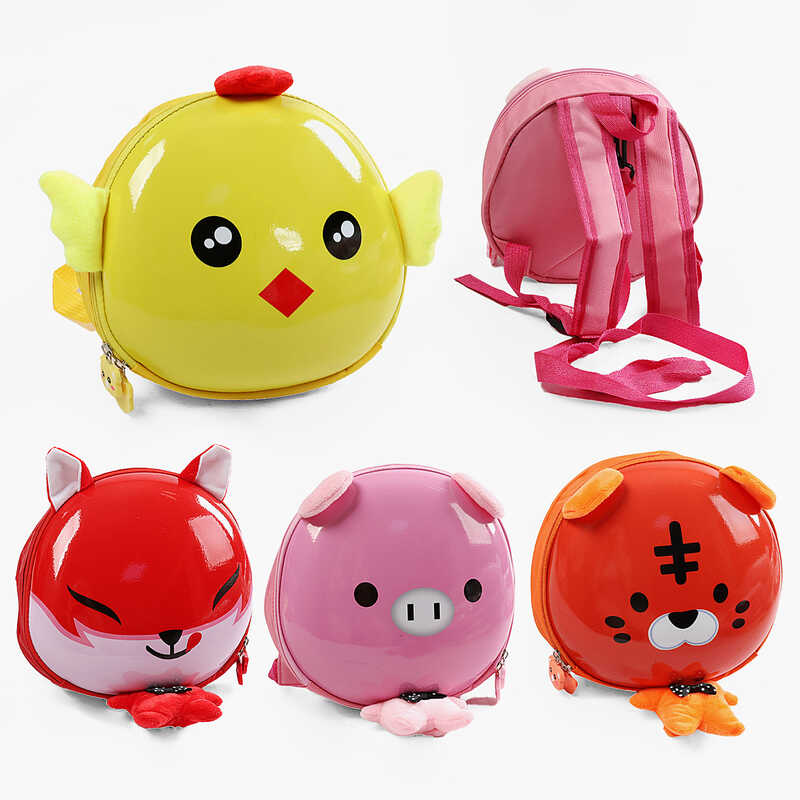 Рюкзак C 68668 (150) пластиковий корпус, регульовані ремінці, 1 відділення, 1 сітчаста внутрішня кишеня, ремінець батьківського контролю, у пакеті