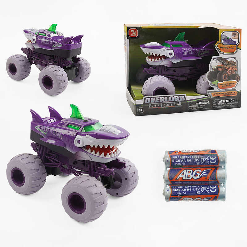 Машина HK 018 (32) підсвічування, мелодія, звуки, інерція, парогенератор, у коробці