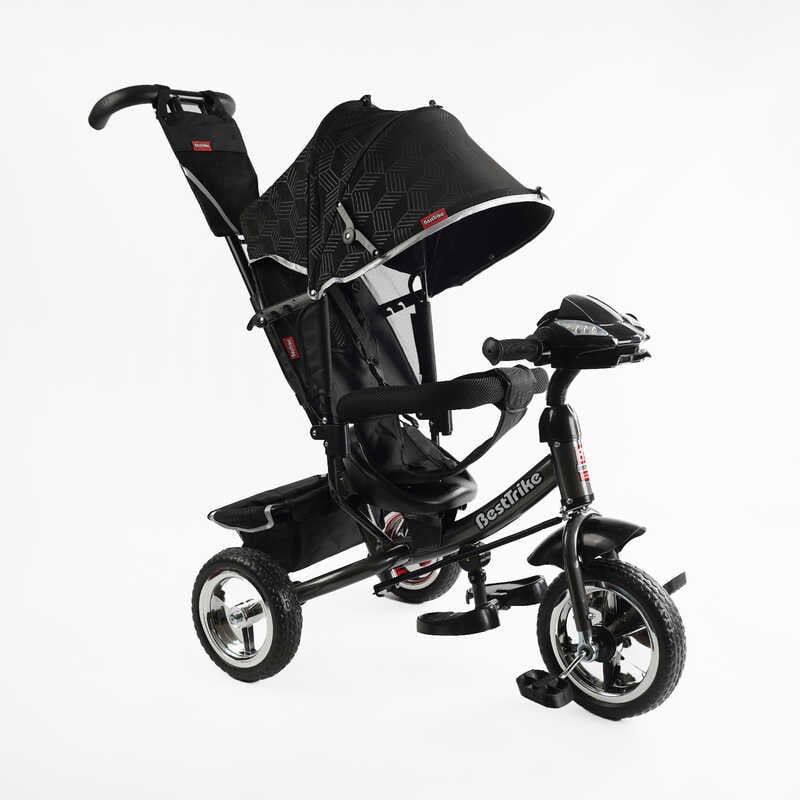 Велосипед 3-х колісний 6588 / 62-403 Best Trike (1) КОЛЕСО ПІНА, d=25см переднє, d=20см задні, фара музична, USB, Bluetooth, в коробці