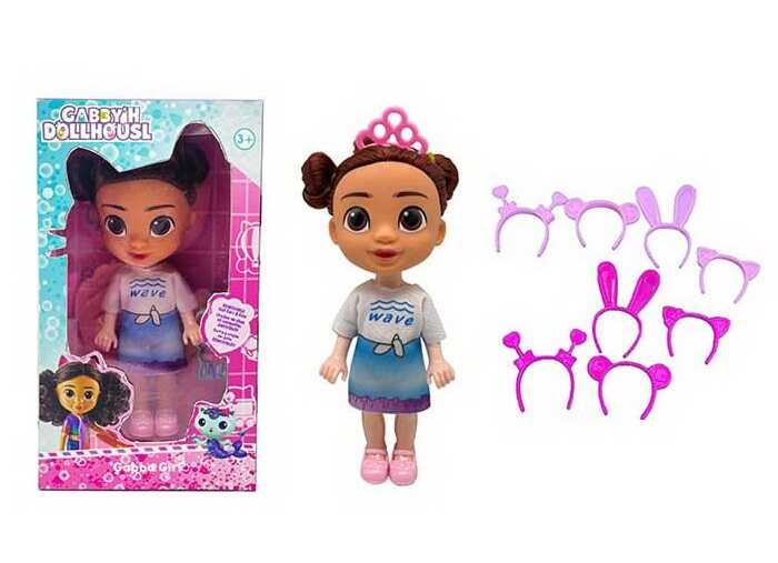 Лялька HBX 21 (240/2) висота - 17 см, щільна гума, у коробці