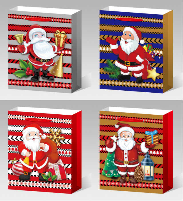 Пакет подарунковий C 69543 (480) 4 види, СЕРЕДНІЙ, ВИДАЄТЬСЯ ТІЛЬКИ МІКС ВИДІВ