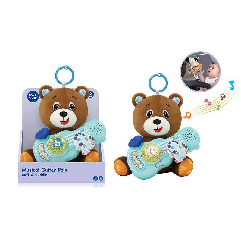 Музична іграшка 1948-8 (36) тваринка рухає лапкою, підсвічування, мелодії, кільце-фіксатор, в коробці