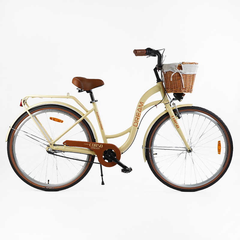 Велосипед міський Corso "Dream" DM-28012 + КОШИК  